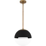 Marley 1-Light Weathered Brass Pendant Light