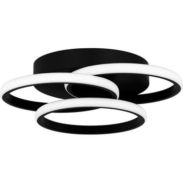 Quoizel Moonan Integrated LED Matte Black Flush Mount Light