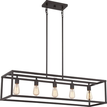 Quoizel NHR538WT New Harbor 5-Light Island Light in Western Bronze