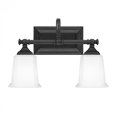 thumbnail image 1 of Quoizel NL8602EK Nicholas 2 Light 15 inch Earth Black Bath Light Wall Light, 1 of 1