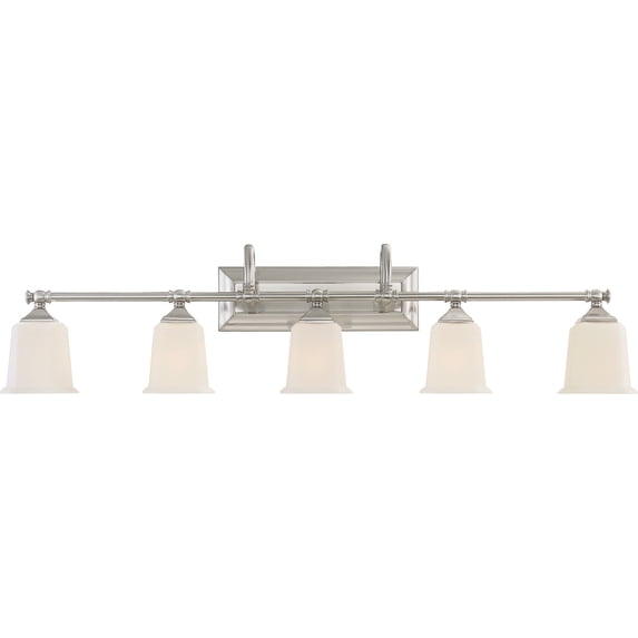 Nicholas 5-Light Brushed Nickel Vanity Light