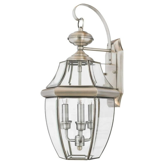 Quoizel NY8318P Newbury Outdoor Lantern in Pewter