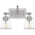 thumbnail image 1 of Nicholas 2-Light Brushed Nickel Vanity Light, 1 of 5