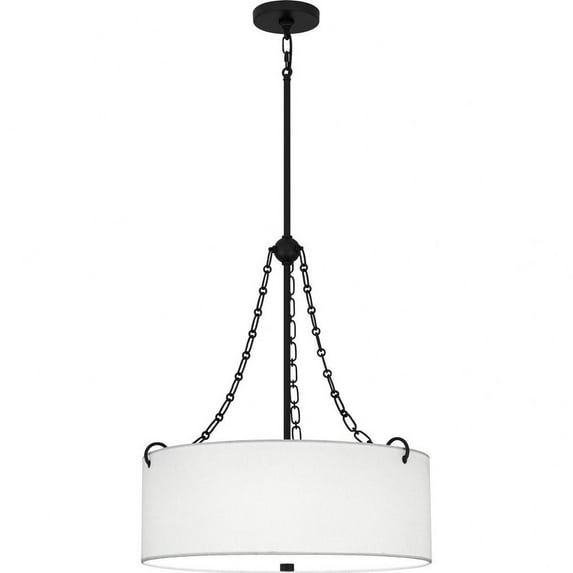 Quoizel Oversized Pendant 4-Light in Matte Black