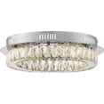 thumbnail image 1 of Quoizel PCEM1619C Platinum Collection Embrace Flush Mount in Polished Chrome, 1 of 6