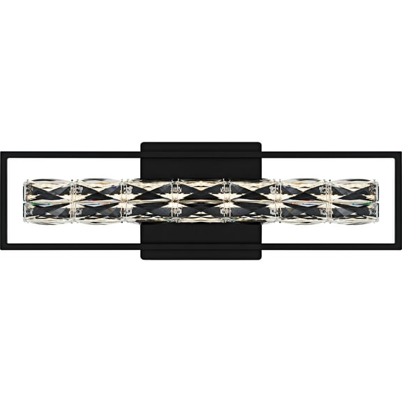 Quoizel Pcdz8524 Dazzle 24" Wide Led Bath Bar - Black