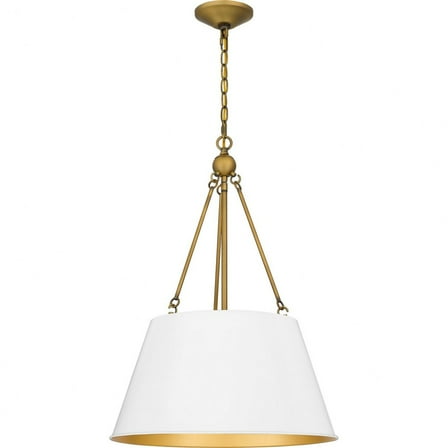 Quoizel Pendant 4-Light Pendant in Matte White