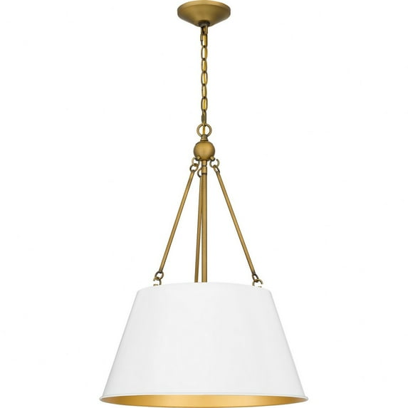 Quoizel Pendant 4-Light Pendant in Matte White