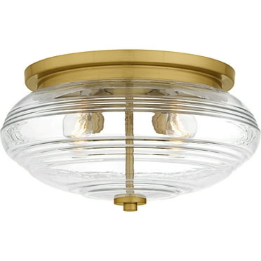 Quoizel Qfl6773 Gatonby 4 Light 16" Wide Flush Mount Ceiling Fixture - Gold