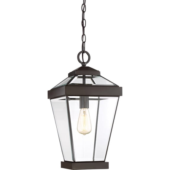 Quoizel RAV1910WT Ravine 10" Outdoor Hanging Lantern in Western Bronze