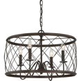thumbnail image 1 of Quoizel RDY2821PN 4 Light Pendant - Palladian Bronze, 1 of 1