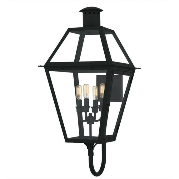 RO8414EK Quoizel Lighting Rue De Royal - 4 Light Outdoor Wall Lantern-29.5 Inch Tall and 13.5 Inch Wide