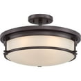 thumbnail image 1 of Quoizel SLR1716WT Sailor 4-Light Semi-Flush Mount in Western Bronze, 1 of 3