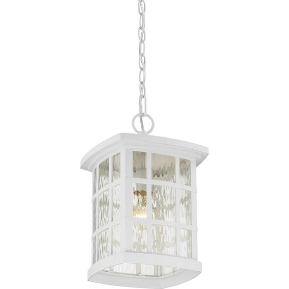 Quoizel SNN1909W Stonington Large Hanging Lantern in Fresco