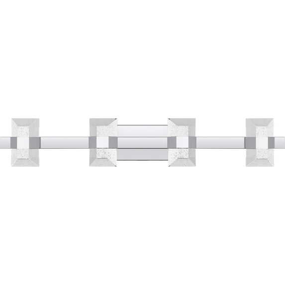 Quoizel Selena Integrated LED Polished Chrome Bath Light with CCT Switch