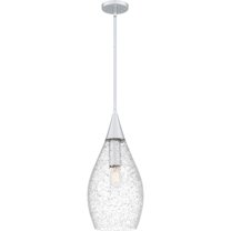 Quoizel Spruce 1-Light Polished Chrome Pendant Light