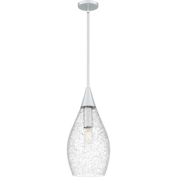 Quoizel Spruce 1-Light Polished Chrome Pendant Light