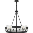 thumbnail image 1 of Quoizel Stratum 5-Light 26" Transitional Chandelier in Royal Ebony, 1 of 2