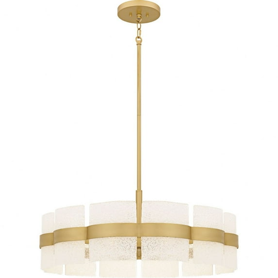 SWE2830SGD Quoizel Lighting Sweeney - 6 Light Pendant-12 Inch Tall and 30 Inch Wide-Soft Gold Finish