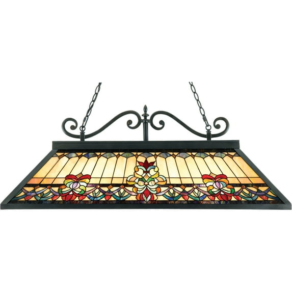 Quoizel Tfbf348 Belle Fleur 3 Light 48" Billiard Light - Bronze