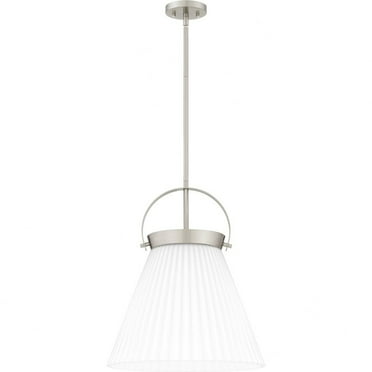 Quoizel Thibault 1-Light Brushed Nickel Pendant Light