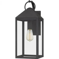 Quoizel Thorpe Outdoor Wall Lantern - Mottled Black