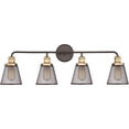 thumbnail image 1 of Quoizel Vault 4-Light 11" Bathroom Vanity Light in Western Bronze, 1 of 3