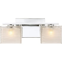 Quoizel Westcap 2-Light 7" Bathroom Vanity Light in Polished Chrome