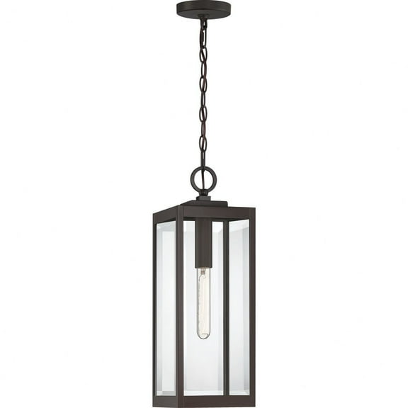 Quoizel Westover 1-Light Western Bronze Mini Pendant
