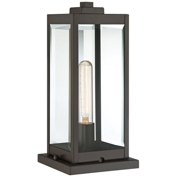 Quoizel Westover 16" High Western Bronze Outdoor Pier Light