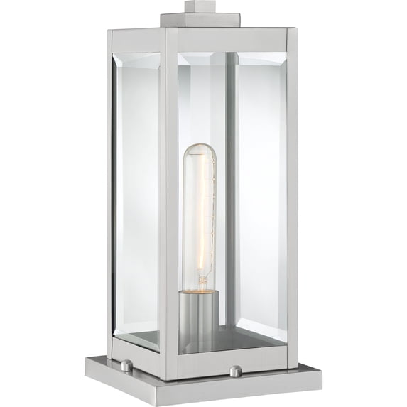 Westover 1-Light Stainless Steel Outdoor Pier Mount Light