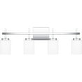 thumbnail image 1 of Quoizel Wilburn 4-Light Integrated LED Polished Chrome Vanity Light, 1 of 8