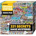 thumbnail image 1 of Quokka 1000 Piece Puzzle for Adult – Cruise Vistas Jigsaw Puzzles – Adult Puzzles with Hidden Secrets and Audio Story, 1 of 7
