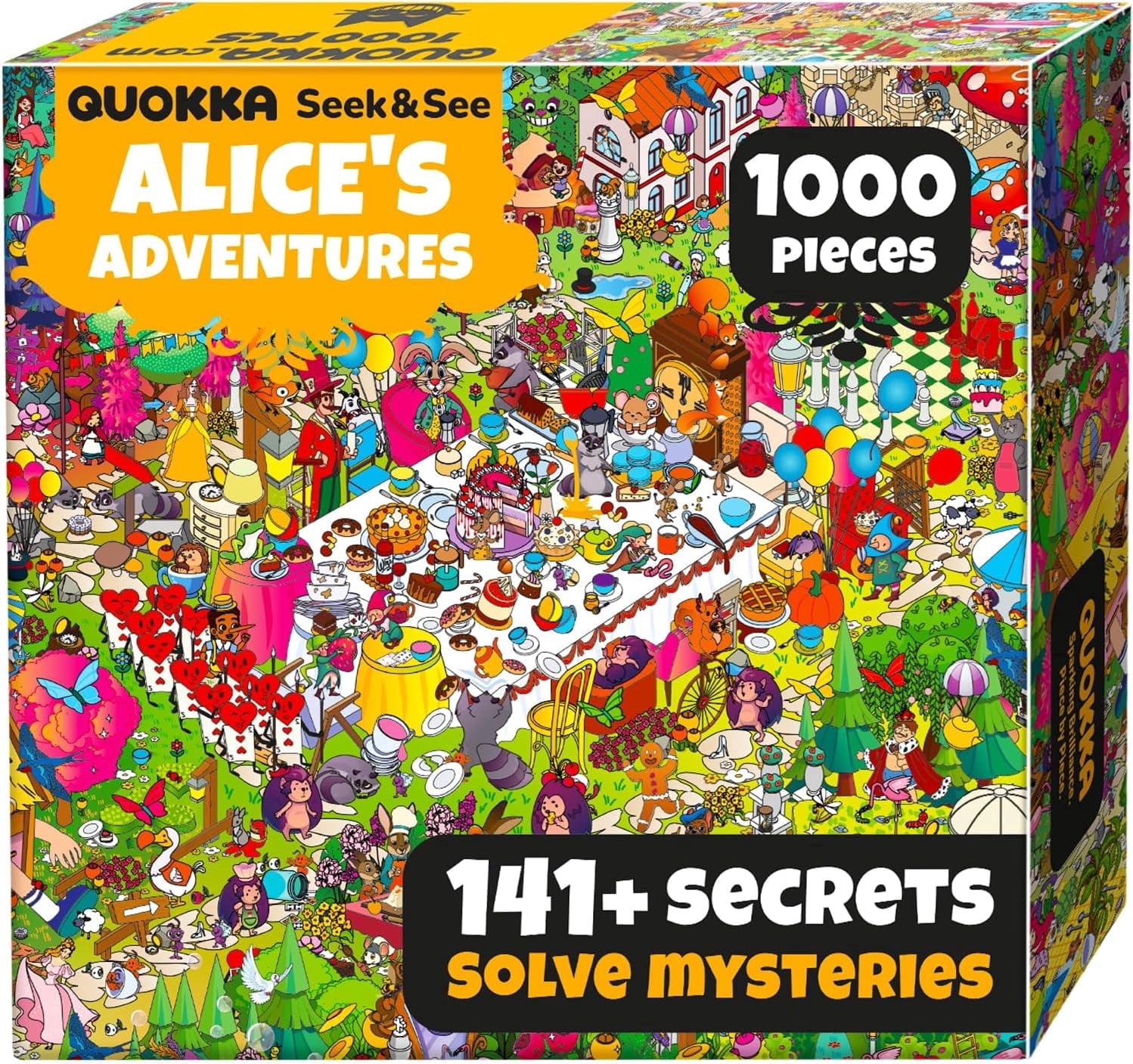 Quokka 1000 Piece Puzzle for Adults Alice in Wonderland — Fantasy
