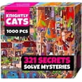 thumbnail image 1 of Quokka 1000 Piece Puzzles for Adults - Cat Puzzle 1000 Pieces with Extra Fun Whimsical Cat Challenges, 1 of 7