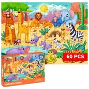 Quokka 60 Piece Jigsaw Puzzle for Kids Ages 4-6 – Educational Animal Puzzle Toy for Preschool Learning