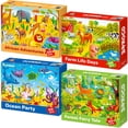 thumbnail interactive-video image 1 of Quokka 60 Piece Puzzles for Kids Ages 4-8 - Jigsaw Animal Toddler Puzzles Ages 3-5 Boys & Girls, 1 of 7