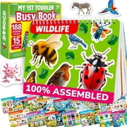 Quokka Busy Books for Toddler Activities - Educational Toys for Children 3-5 - Kids Learning Animal and Insect