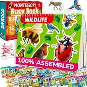 Quokka Busy Books for Toddlers 3-4 - Kids Educational Toys 3-5 - Kids Learning Animal and Insect