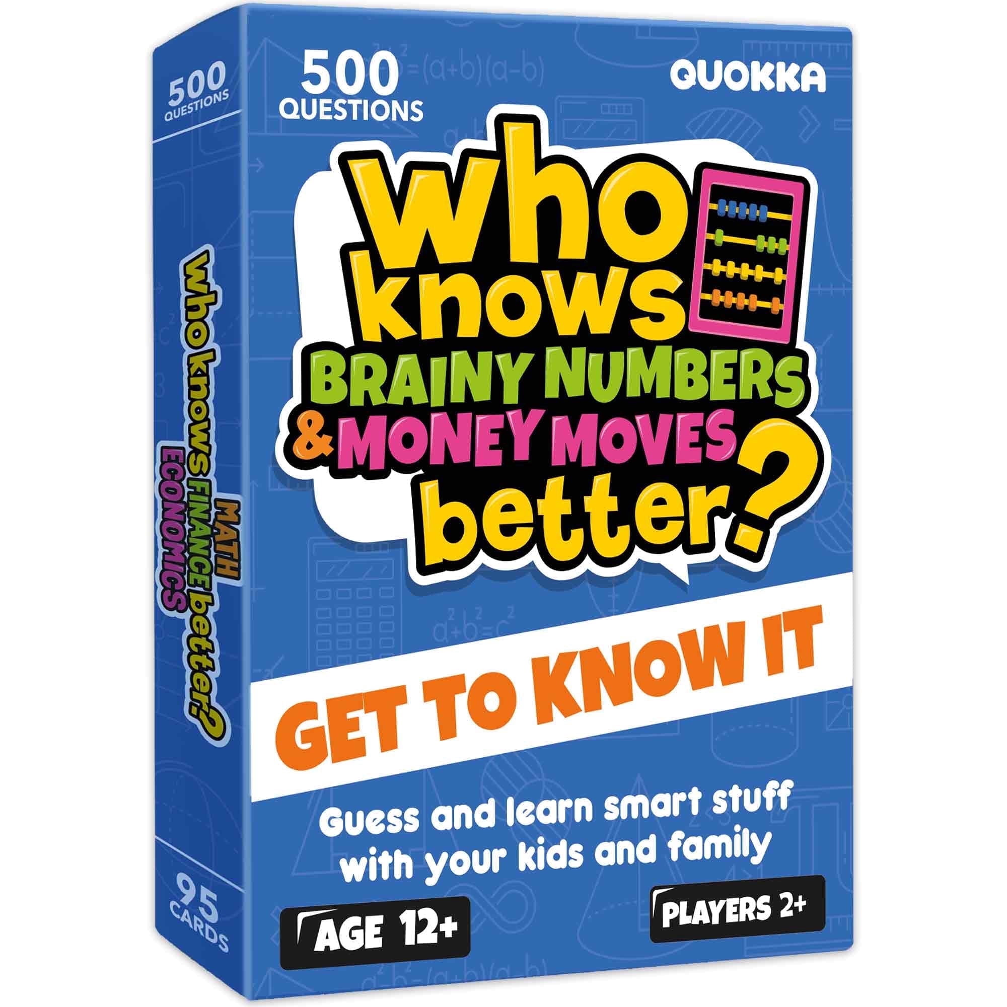 Quokka Card Game for Kids 8-12 - Math Finance Economics Educational