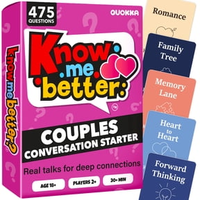 Quokka Card Games for Adults - Couples Game Know Me Better Questions - Date Night Cards for Husband & Wife