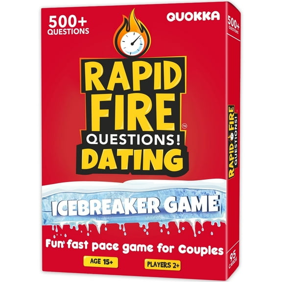 Quokka Conversation Games for Adults - Couple Card Game with 500+ Questions - Date Night Games for Couples