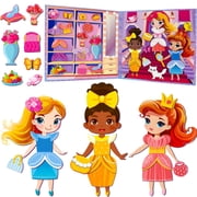 Quokka Magnetic Dress-Up Dolls for Ages 3 and Up - 35 Magnetic Pieces Play Set for Home or Travel