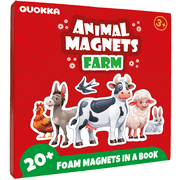 Quokka Toddler Travel Toys - Magnetic Puzzle for Kids Ages 3-5 - Farm Animal - Puzzle for Toddler 2-3 Years