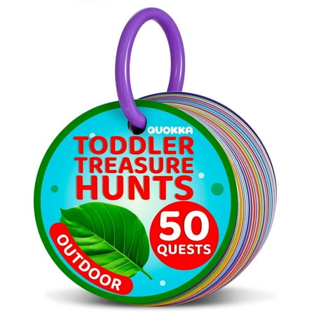 Quokka Scavenger Hunt Games for Kids Ages 4-8 - Games for Toddlers - Outdoor Card Games for Kids 5-7