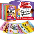 thumbnail image 1 of Quokka Sight Words Flash Cards for Kids 4 8 Years - Preschool Learning Flashcards ABC for Studying, 1 of 5