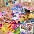 thumbnail image 1 of Quokka Small Classroom Girl Rug for Kids - 60x41 ABC Rugs for Playroom - Bedroom Alphabet Learning Area Rug - Girls Toddler Rugs, 1 of 8