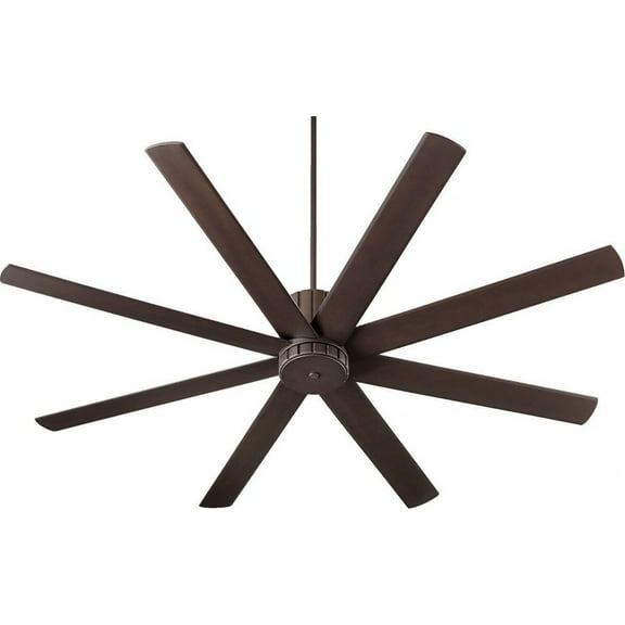 Quorum 96728-86 Transitional 72``Ceiling Fan from Proxima Collection Dark Finish, Oiled Bronze