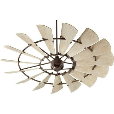 197215-86-Quorum Lighting-Windmill - 72 Inch Extra Large Ceiling Fan-Oiled Bronze Finish