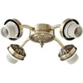 thumbnail image 1 of Accessory 10 Inch 36W 4 Led Ceiling Fan Light Kit-Antique Brass Finish Quorum Lighting 2444-804, 1 of 6